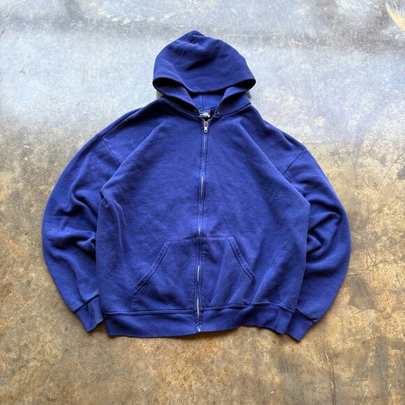 Beautiful Vintage 90s Lee Zip up sweatshirt - Picture 1 of 4